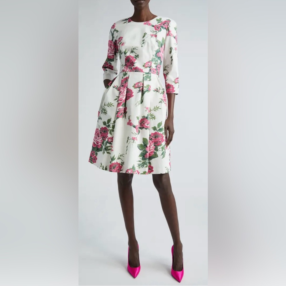 Elbow Sleeve Knee-Length Dress NWT
